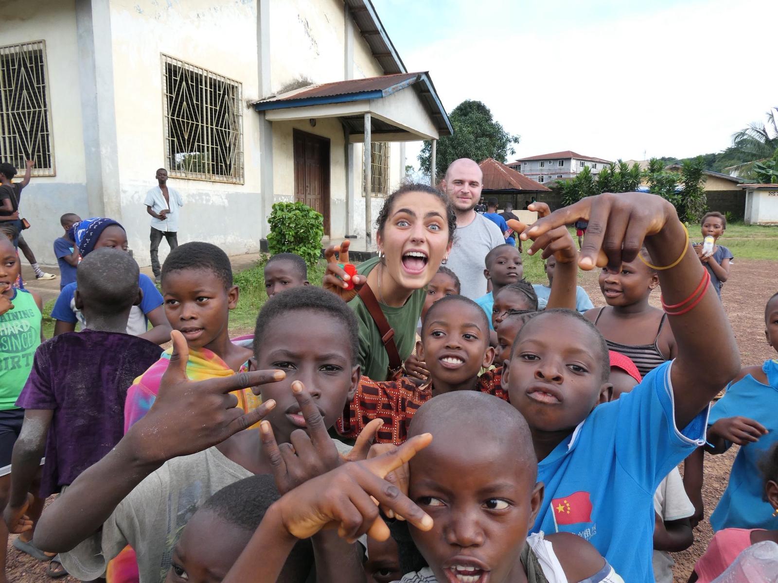 Diario dell’esperienza in Sierra Leone di Lucia Dal Maso e dei suoi compagni di viaggio (Enrico, Gaia, Francesco e Mattia).
